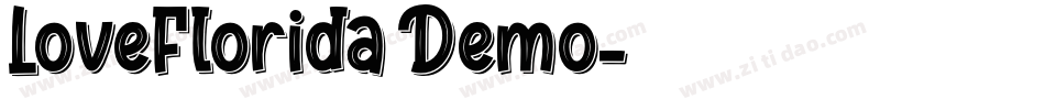 LoveFlorida Demo字体转换